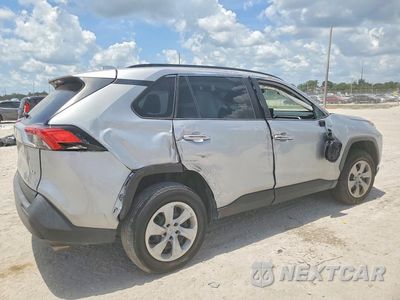 Trzecie zdjęcie samochodu z tyłu: 2020 TOYOTA RAV4 LE VIN:2T3H1RFV3LC078264 - miniatura