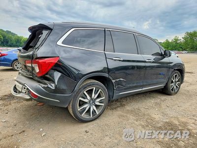 Trzecie zdjęcie samochodu z tyłu: 2022 HONDA PILOT TOURING VIN:5FNYF6H62NB036035 - miniatura