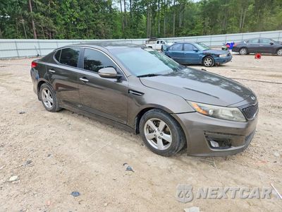 Czwarte zdjęcie samochodu z boku: 2014 KIA OPTIMA LX VIN:5XXGM4A79EG330909 - miniatura