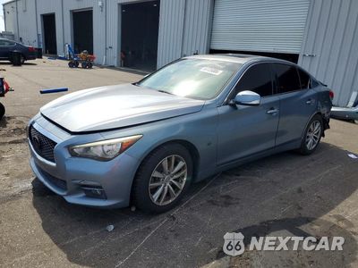 2015 INFINITI Q50 BASE JN1BV7AR0FM418434 - główne zdjęcie licytacji z USA - miniatura