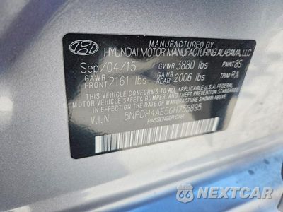 Zdjęcie 12 z 12 samochodu: 2016 HYUNDAI ELANTRA SE VIN:5NPDH4AE5GH755895 - miniatura