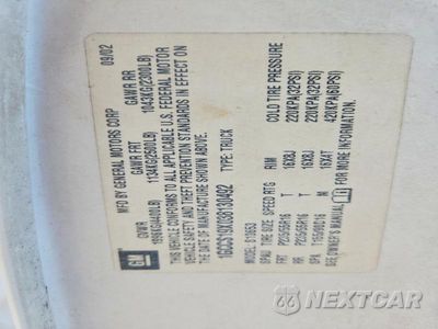 Zdjęcie 13 z 13 samochodu: 2003 CHEVROLET S TRUCK S10 VIN:1GCCS19X038130492 - miniatura