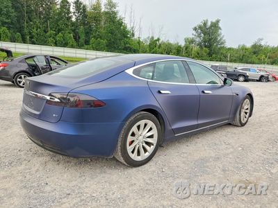 Trzecie zdjęcie samochodu z tyłu: 2017 TESLA MODEL S VIN:5YJSA1E24HF198990 - miniatura