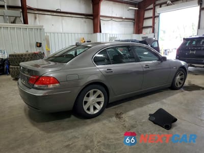 Trzecie zdjęcie samochodu z tyłu: 2006 BMW 750 LI VIN:WBAHN83596DT28428 - miniatura