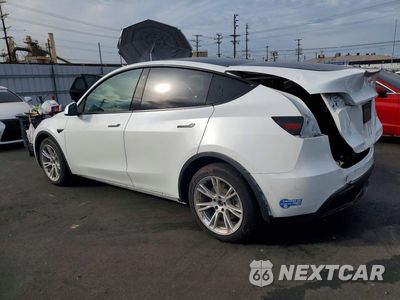 Drugie zdjęcie samochodu z przodu: 2021 TESLA MODEL Y VIN:5YJYGDEE0MF204198 - miniatura
