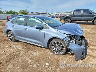 Czwarte zdjęcie samochodu z boku: 2022 TOYOTA COROLLA SE VIN:JTDS4MCE1NJ098016 - miniatura
