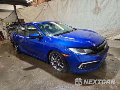 Czwarte zdjęcie samochodu z boku: 2021 HONDA CIVIC EX VIN:19XFC1F36ME203903 - miniatura