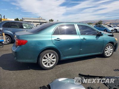 Trzecie zdjęcie samochodu z tyłu: 2010 TOYOTA COROLLA LE VIN:1NXBU4EE1AZ341289 - miniatura