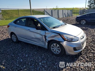 Czwarte zdjęcie samochodu z boku: 2016 HYUNDAI ACCENT SE VIN:KMHCT4AE1GU072412 - miniatura