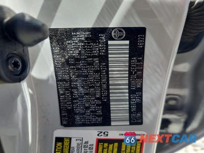Zdjęcie 13 z 13 samochodu: 2022 TOYOTA CAMRY HYBRID SE VIN:4T1G31AK3NU044274 - miniatura
