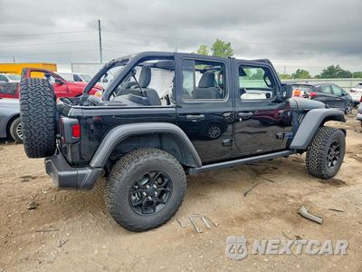Trzecie zdjęcie samochodu z tyłu: 2025 JEEP WRANGLER SPORT 4XE VIN:1C4RJXN67SW580728 - miniatura