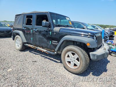 Czwarte zdjęcie samochodu z boku: 2017 JEEP WRANGLER UNLIMITED SPORT VIN:1C4BJWDG4HL530479 - miniatura