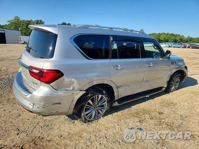 Trzecie zdjęcie samochodu z tyłu: 2019 INFINITI QX80 LUXE VIN:JN8AZ2NE8K9237350 - miniatura