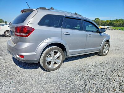 Trzecie zdjęcie samochodu z tyłu: 2017 DODGE JOURNEY CROSSROAD VIN:3C4PDCGB4HT707175 - miniatura
