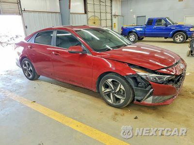 Czwarte zdjęcie samochodu z boku: 2023 HYUNDAI ELANTRA LIMITED VIN:KMHLP4AG5PU560008 - miniatura