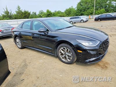 Czwarte zdjęcie samochodu z boku: 2023 HYUNDAI SONATA SEL VIN:KMHL64JA2PA250737 - miniatura