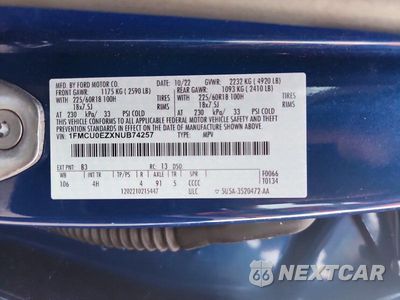 Zdjęcie 13 z 13 samochodu: 2022 FORD ESCAPE SE VIN:1FMCU0EZXNUB74257 - miniatura