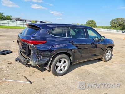 Trzecie zdjęcie samochodu z tyłu: 2020 TOYOTA HIGHLANDER L VIN:5TDCZRBH8LS509457 - miniatura