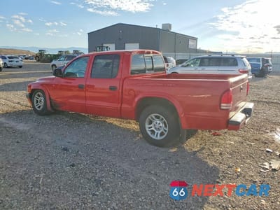 Drugie zdjęcie samochodu z przodu: 2003 DODGE DAKOTA QUAD SPORT VIN:1D7HL38XX3S126345 - miniatura