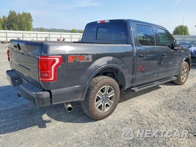 Trzecie zdjęcie samochodu z tyłu: 2015 FORD F150 SUPERCREW VIN:1FTEW1EP3FFA17963 - miniatura
