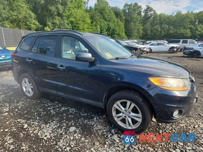 Czwarte zdjęcie samochodu z boku: 2011 HYUNDAI SANTA FE LIMITED VIN:5XYZKDAG0BG055808 - miniatura