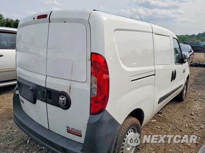 Trzecie zdjęcie samochodu z tyłu: 2021 RAM PROMASTER CITY ST DELIVERY VAN VIN:ZFBHRFAB4M6S83200 - miniatura
