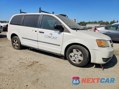 Czwarte zdjęcie samochodu z boku: 2008 DODGE GRAND CARAVAN C/V VIN:1D8HN11H48B172600 - miniatura