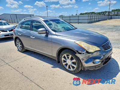 Czwarte zdjęcie samochodu z boku: 2011 INFINITI EX35 BASE VIN:JN1AJ0HRXBM851323 - miniatura