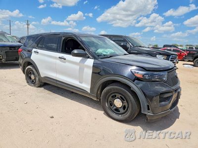 Czwarte zdjęcie samochodu z boku: 2024 FORD EXPLORER POLICE INTERCEPTOR VIN:1FM5K8AB4RGA26972 - miniatura