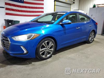 2017 HYUNDAI ELANTRA LIMITED KMHD84LF6HU284171 - główne zdjęcie licytacji z USA - miniatura