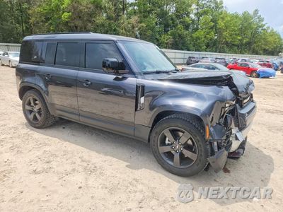 Czwarte zdjęcie samochodu z boku: 2024 LAND ROVER DEFENDER 110 S VIN:SALEJEEX3R2350416 - miniatura