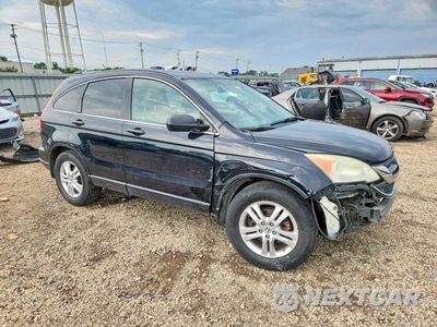 Czwarte zdjęcie samochodu z boku: 2010 HONDA CR-V EX VIN:3CZRE4H51AG701153 - miniatura