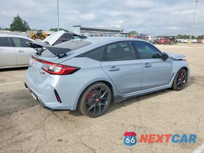 Trzecie zdjęcie samochodu z tyłu: 2025 HONDA CIVIC TYPE-R VIN:JHMFL5G42SX006947 - miniatura