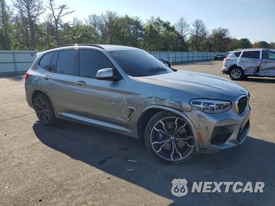 Czwarte zdjęcie samochodu z boku: 2020 BMW X3 M COMPETITION VIN:5YMTS0C09LLT10483 - miniatura