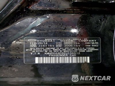Zdjęcie 12 z 12 samochodu: 2014 HYUNDAI ELANTRA SE VIN:KMHDH4AE6EU134812 - miniatura