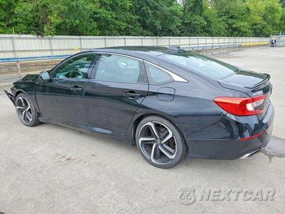 Drugie zdjęcie samochodu z przodu: 2019 HONDA ACCORD SPORT VIN:1HGCV1F35KA069206 - miniatura