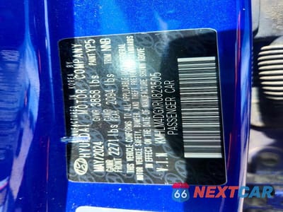 Zdjęcie 13 z 13 samochodu: 2024 HYUNDAI ELANTRA SEL VIN:KMHLM4DGXRU823505 - miniatura