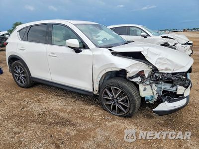 Czwarte zdjęcie samochodu z boku: 2018 MAZDA CX-5 GRAND TOURING VIN:JM3KFBDM9J0462419 - miniatura