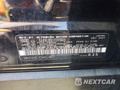 Zdjęcie 13 z 13 samochodu: 2022 MITSUBISHI OUTLANDER SEL VIN:JA4J3VA82NZ061683 - miniatura