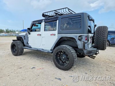 Drugie zdjęcie samochodu z przodu: 2015 JEEP WRANGLER UNLIMITED SPORT VIN:1C4BJWDG8FL549291 - miniatura