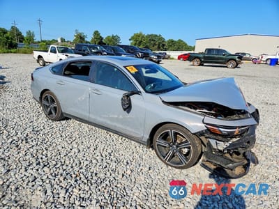 Czwarte zdjęcie samochodu z boku: 2024 HONDA ACCORD HYBRID SPORT VIN:1HGCY2F51RA083788 - miniatura