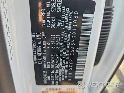Zdjęcie 13 z 13 samochodu: 2027 KIA TELLURIDE HYBRID X-LINE SX PRESTIGE VIN:5XYPLESA8VG011080 - miniatura