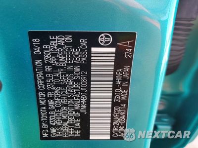 Zdjęcie 13 z 13 samochodu: 2018 TOYOTA C-HR XLE PREMIUM VIN:JTNKHMBX1J1008912 - miniatura