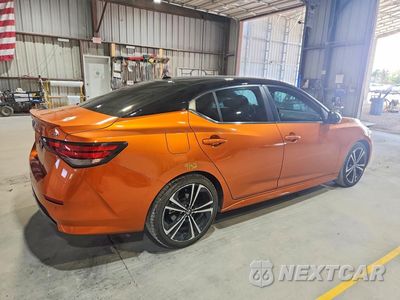 Trzecie zdjęcie samochodu z tyłu: 2022 NISSAN SENTRA SR VIN:3N1AB8DV9NY209921 - miniatura