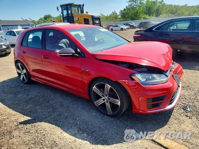 Czwarte zdjęcie samochodu z boku: 2016 VOLKSWAGEN GOLF R VIN:WVWLF7AU8GW127978 - miniatura