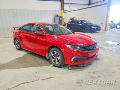 Czwarte zdjęcie samochodu z boku: 2021 HONDA CIVIC LX VIN:2HGFC2F63MH542236 - miniatura