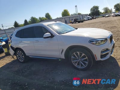 Czwarte zdjęcie samochodu z boku: 2019 BMW X3 XDRIVE30I VIN:5UXTR9C59KLP77386 - miniatura