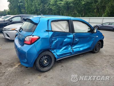 Trzecie zdjęcie samochodu z tyłu: 2022 MITSUBISHI MIRAGE ES VIN:ML32AUHJXNH008659 - miniatura