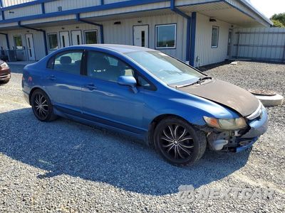 Czwarte zdjęcie samochodu z boku: 2008 HONDA CIVIC LX VIN:1HGFA16578L016675 - miniatura