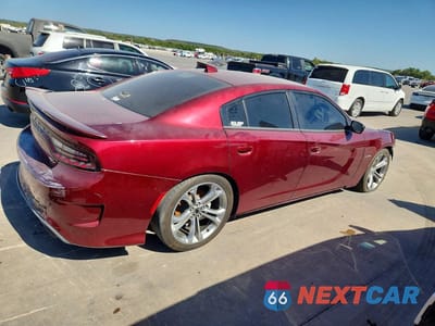 Trzecie zdjęcie samochodu z tyłu: 2021 DODGE CHARGER R/T VIN:2C3CDXCT1MH556520 - miniatura
